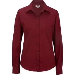 CLEARANCE Edwards Women's Cotton Plus Twill Long Sleeve Shirt
