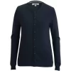 CLEARANCE Edwards Ladies' Crew Neck Cardigan With Drop Tail