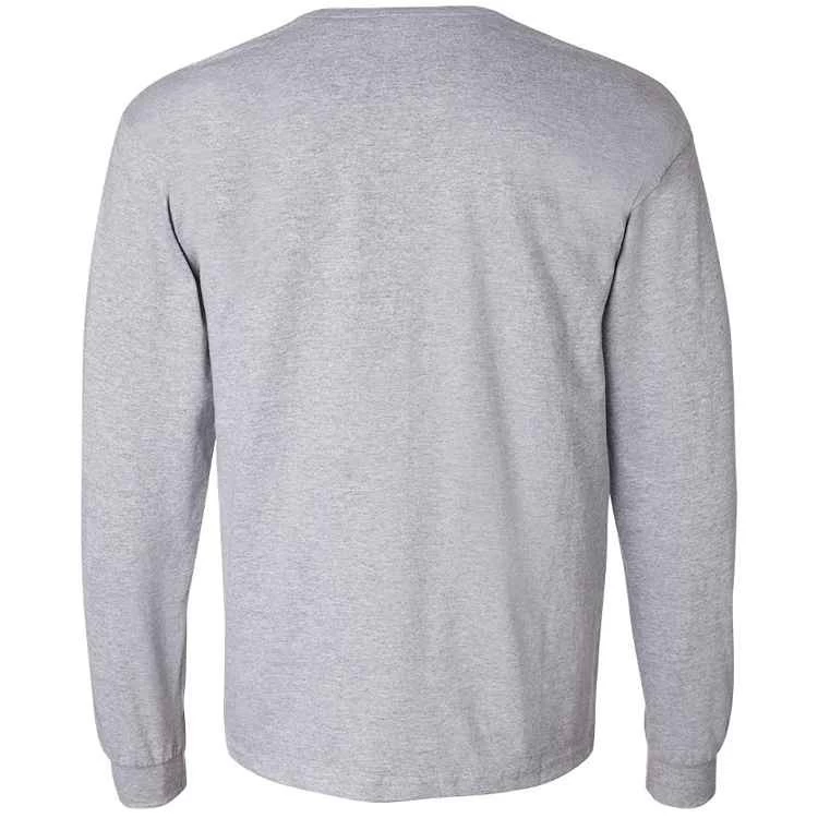 Gildan DryCotton Long Sleeve T-Shirt With Pocket 3 Gildan DryCotton Long Sleeve T-Shirt With Pocket - Image 3