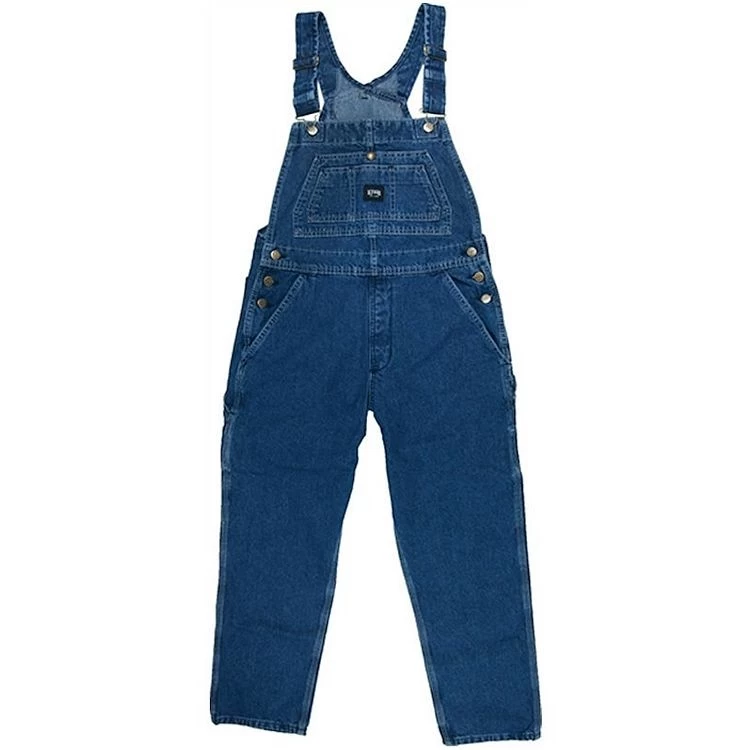Key Women's Ring Spun Denim Bib Overall 1 Key Women's Ring Spun Denim Bib Overall