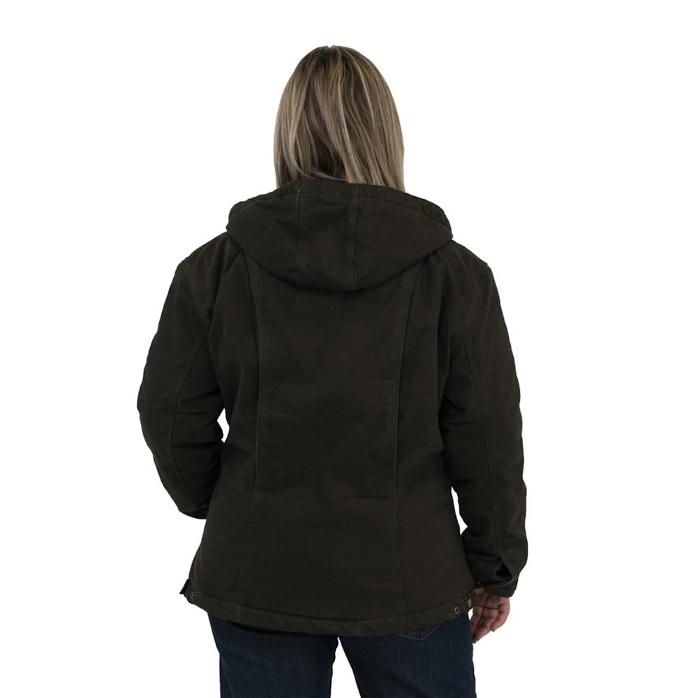 Key Women's Premium Insulated Fleece Lined Hooded Jacket 2 Key Women's Premium Insulated Fleece Lined Hooded Jacket - Image 2
