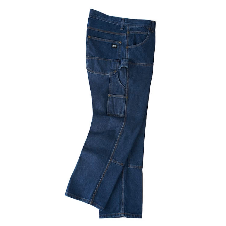 Key Contractor Double Front Denim Dungaree, Relaxed Fit 1 Key Contractor Double Front Denim Dungaree, Relaxed Fit