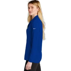 Nike Ladies Dri-FIT Micro Pique 2.0 Long Sleeve Polo 6 Nike Ladies Dri-FIT Micro Pique 2.0 Long Sleeve Polo -Outfit Junction Sales Store NKNKDC2105@2
