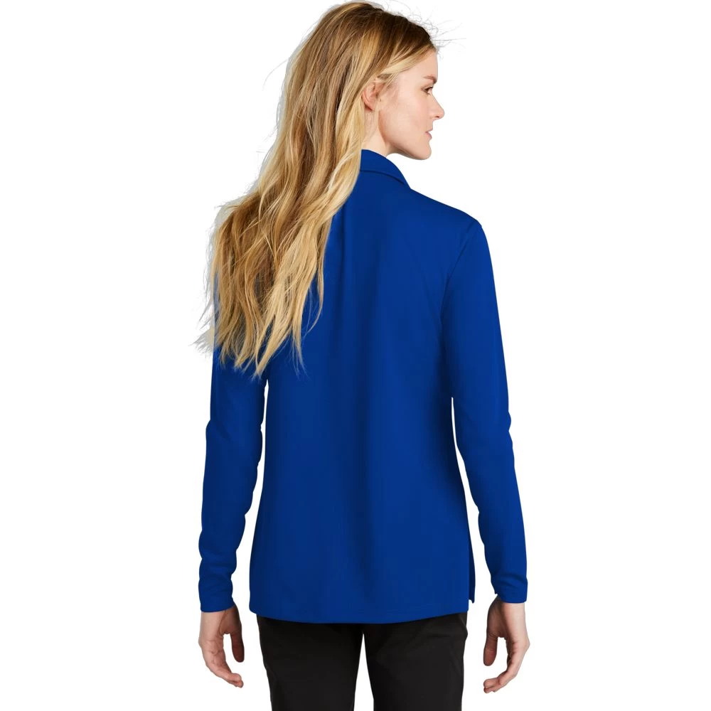 Nike Ladies Dri-FIT Micro Pique 2.0 Long Sleeve Polo 4 Nike Ladies Dri-FIT Micro Pique 2.0 Long Sleeve Polo - Image 4