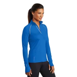 OGIO® ENDURANCE Ladies' Long Sleeve Nexus 1/4 Zip Pullover -Outfit Junction Sales Store OGLOE335@3