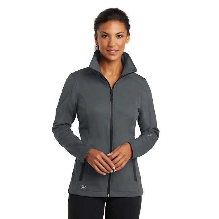OGIO® ENDURANCE Ladies' Crux Soft Shell Jacket 1 OGIO® ENDURANCE Ladies' Crux Soft Shell Jacket