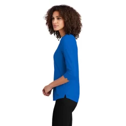 OGIO® Ladies' 3/4 Sleeve Jewel Henley 7 OGIO® Ladies' 3/4 Sleeve Jewel Henley -Outfit Junction Sales Store OGLOG104@2