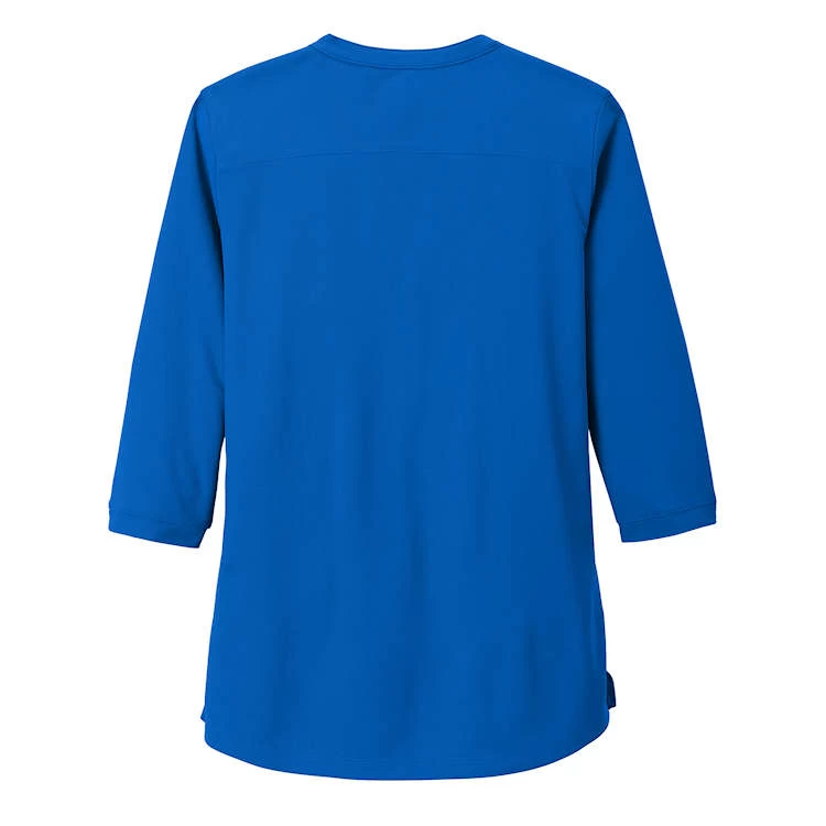 OGIO® Ladies' 3/4 Sleeve Jewel Henley 5 OGIO® Ladies' 3/4 Sleeve Jewel Henley - Image 5