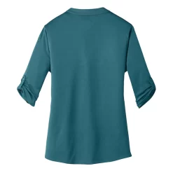 OGIO® Ladies' 3/4 Sleeve Crush Henley -Outfit Junction Sales Store OGLOG111@4