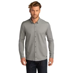 OGIO® Code Stretch Long Sleeve Button-Up Shirt