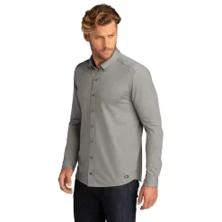 OGIO® Code Stretch Long Sleeve Button-Up Shirt -Outfit Junction Sales Store OGOG145@3