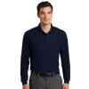 Port Authority® Silk Touch™ Long Sleeve Polo With Pocket