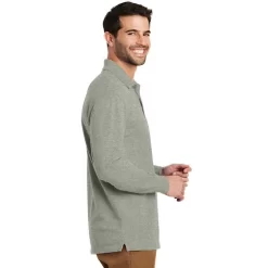 Port Authority® Long Sleeve EZCotton™ Polo -Outfit Junction Sales Store PAK8000LS@2