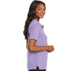 Port Authority® Ladies' Silk Touch™ Polo 6 Port Authority® Ladies' Silk Touch™ Polo -Outfit Junction Sales Store PAL500@2