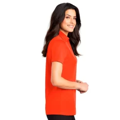 Port Authority® Ladies' Silk Touch™ Performance Polo 6 Port Authority® Ladies' Silk Touch™ Performance Polo -Outfit Junction Sales Store PAL540@2