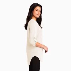 Port Authority ® Ladies' 3/4-Sleeve Tunic Blouse 6 Port Authority ® Ladies' 3/4-Sleeve Tunic Blouse -Outfit Junction Sales Store PALW701@2