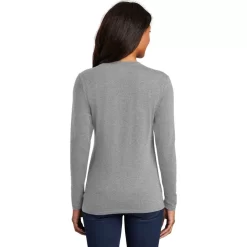 Port & Company® Ladies Long Sleeve Core Cotton Tee 7 Port & Company® Ladies Long Sleeve Core Cotton Tee -Outfit Junction Sales Store PCLPC54LS@3