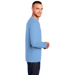 Port & Company® Long Sleeve Core Blend Tee -Outfit Junction Sales Store PCPC55LS@2