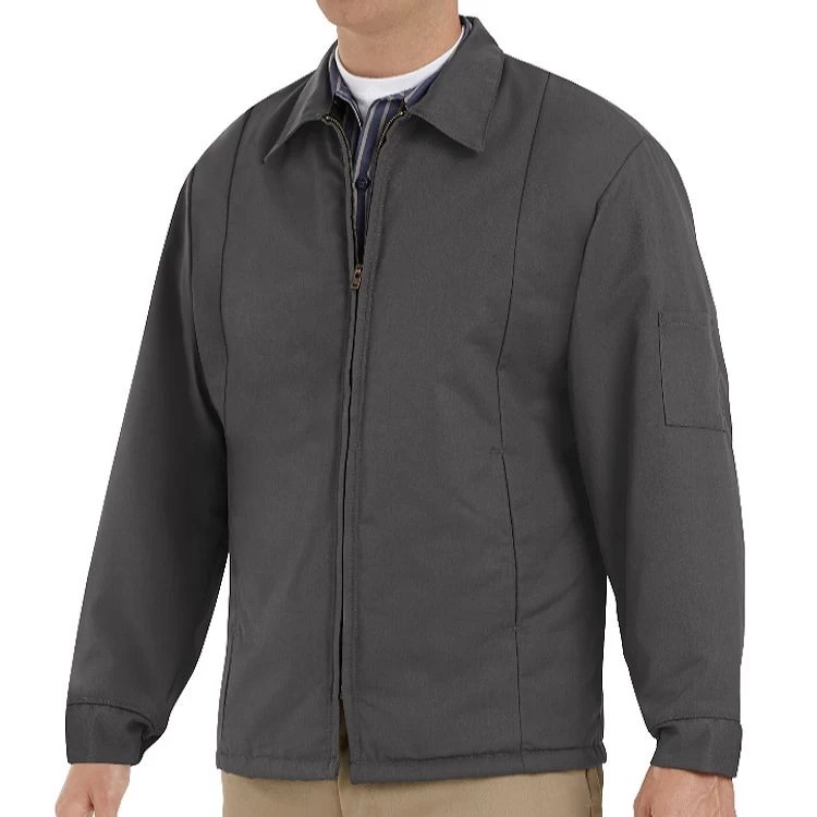 Red Kap Perma-Lined Panel Front Jacket 1 Red Kap Perma-Lined Panel Front Jacket