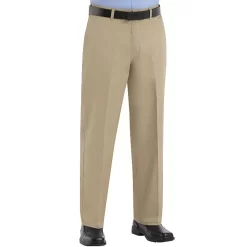 Red Kap Men's Plain Front Cotton Pant