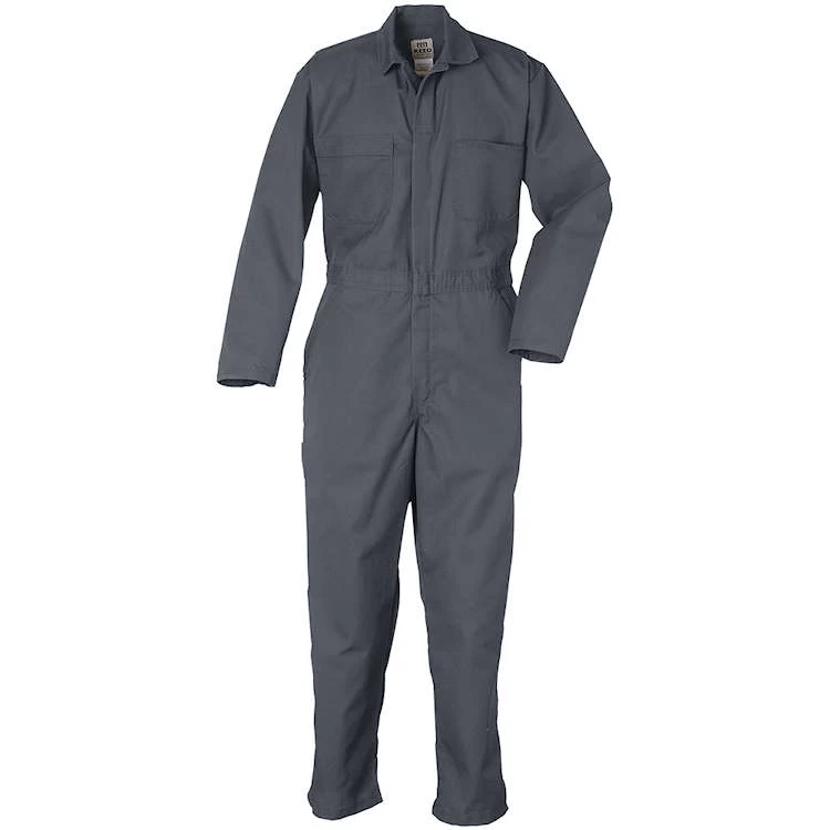 Reed 65% Polyester / 35% Cotton Unlined Industrial Coverall 1 Reed 65% Polyester / 35% Cotton Unlined Industrial Coverall