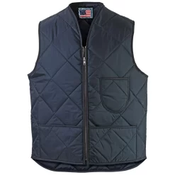 Snap 'n' Wear Quilted Nylon Vest With Kidney Flap
