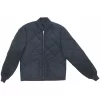Snap 'n' Wear Industrial Quality Quilted Jacket With Knit Collar & Cuffs