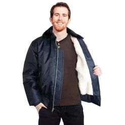 Snap 'n' Wear Sherpa Lined Bomber Jacket