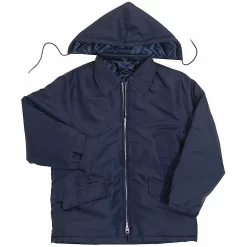 Snap 'n' Wear Poplin Parka With Zip-Off Hood