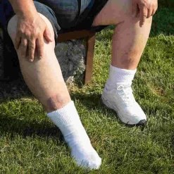 Extra Wide Sock Co Extra Wide Medical Quarter Socks - 3 Per Bag 7 Extra Wide Sock Co Extra Wide Medical Quarter Socks - 3 Per Bag -Outfit Junction Sales Store XW4820@3