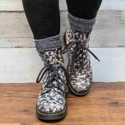 Extra Wide Sock Co Extra Wide Loose Fit Merino Wool Crew Socks - 2 Per Bag -Outfit Junction Sales Store XW520@3